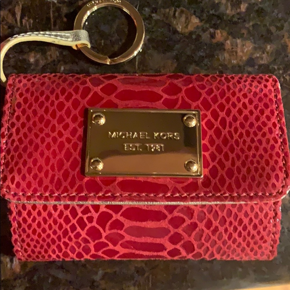 🚪Michael Kors coin purse genuine leather NEW by - Picture 2 of 3